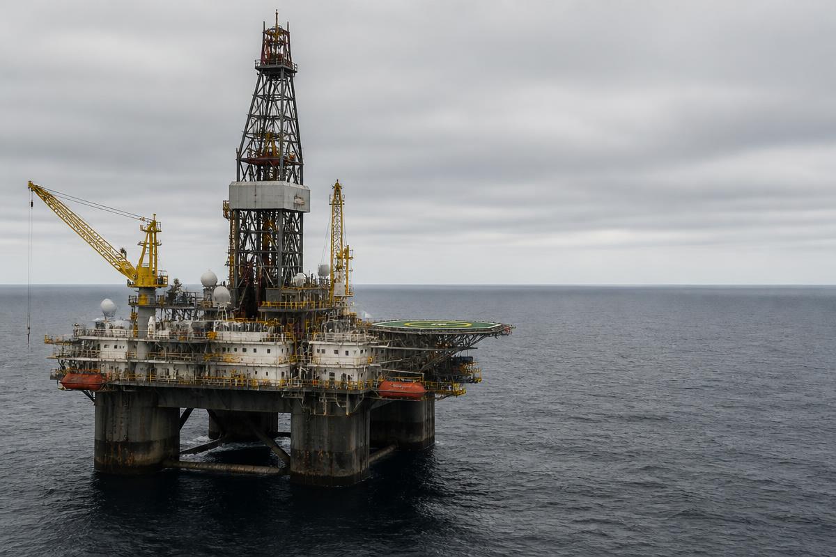 Offshore drilling derrick and production platform